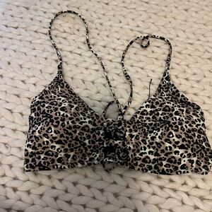 RELLECIGA Animal Print Bikini Top
